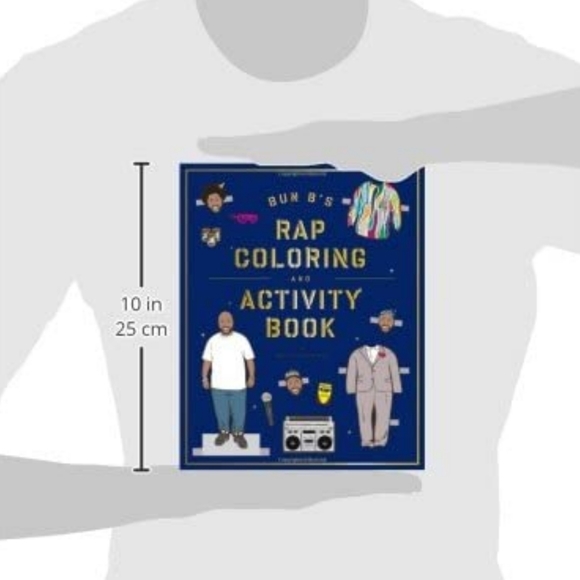 BUN B'S | rap coloring & activity book - Picture 6 of 6